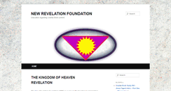 Desktop Screenshot of newrevelationfoundation.org